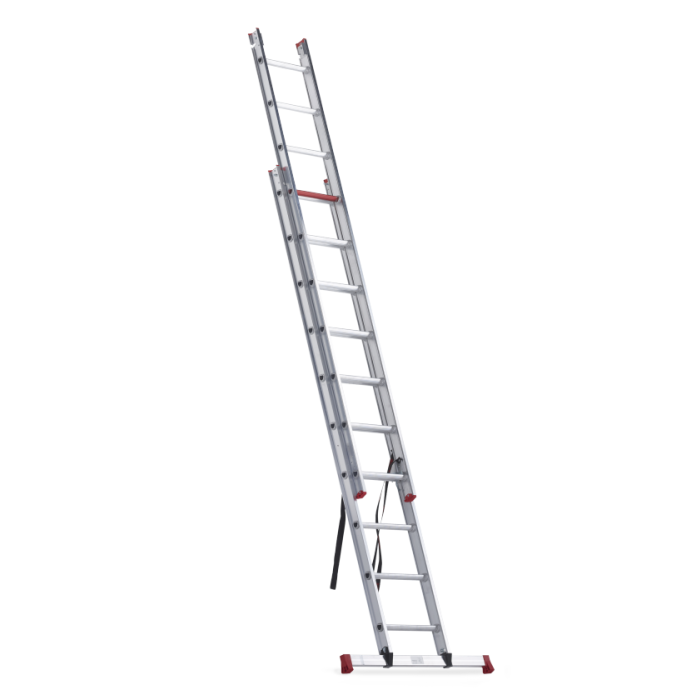 Altrex All Round dubbele ladder ongecoat 2x12 treden