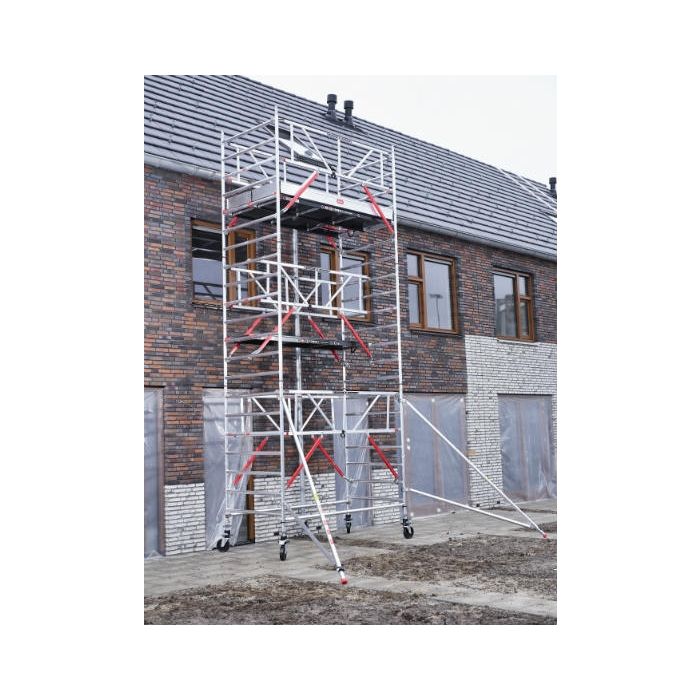 Altrex RS52 135x245 8,2M WH Fiber-Deck® incl. Aanhanger DeLuxe