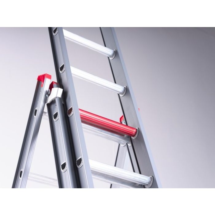 Altrex Atlantis driedubbele ladder gecoat 3x10 treden