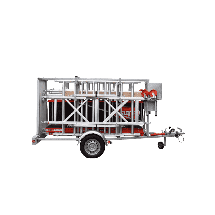 Altrex RS42-TX steiger 1.35 x 2.45 x 10.20WH inclusief Steigeraanhanger DeLuxe