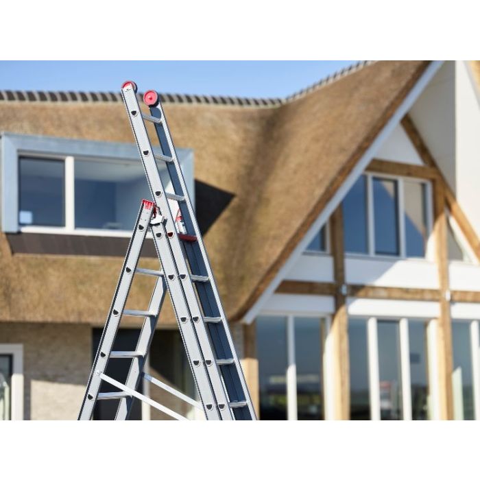 Altrex Atlantis driedubbele ladder gecoat 3x10 treden