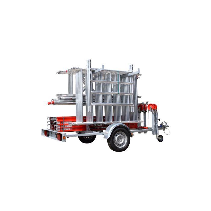 Altrex RS42-X Safe-Quick met Steigeraanhanger Basic 1.35 x 1.85 x 12.20 werkhoogte