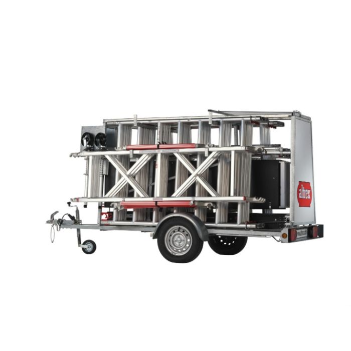 Altrex RS52 135x245 8,2M WH Fiber-Deck® incl. Aanhanger DeLuxe