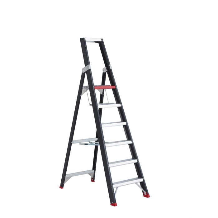 Altrex Taurus trap enkel oploopbaar 1x6 treden TGB6