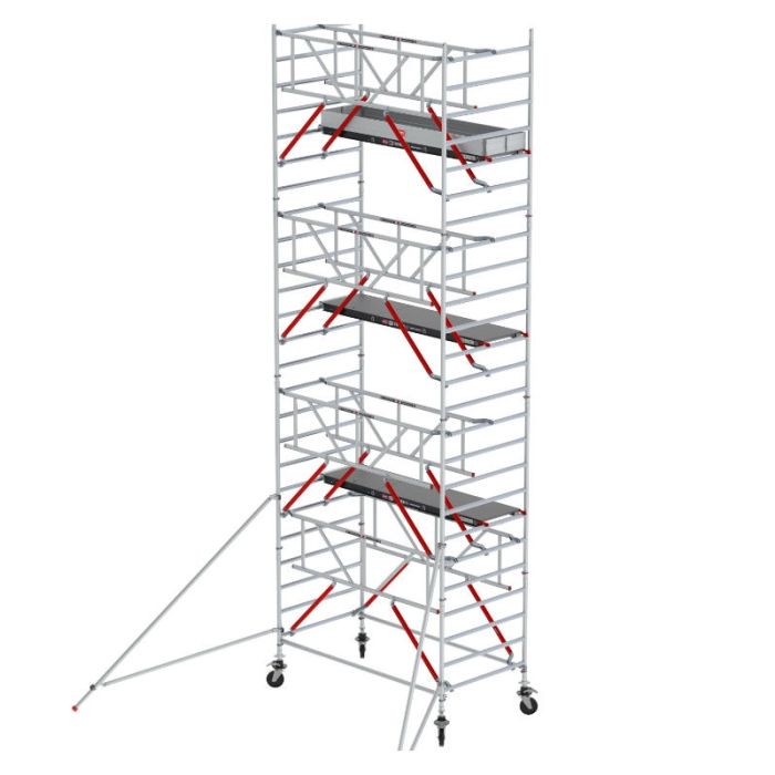 Altrex RS52 Enkele Voorloopleuning 8.20 werkhoogte 1.35 x 1.85 Fiber-Deck platform