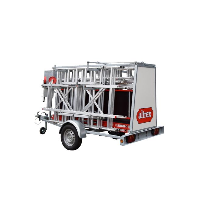 Altrex RS42-TX steiger 1.35 x 2.45 x 7.20WH inclusief Steigeraanhanger DeLuxe