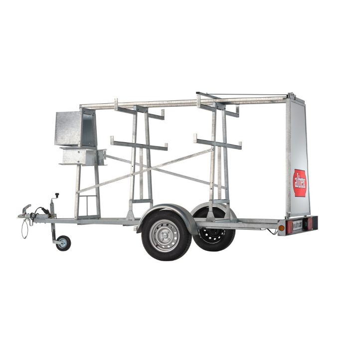 Altrex RS52-TX steiger 1.35 x 2.45 x 12.20WH Fiber-Deck inclusief Steigeraanhanger DeLuxe