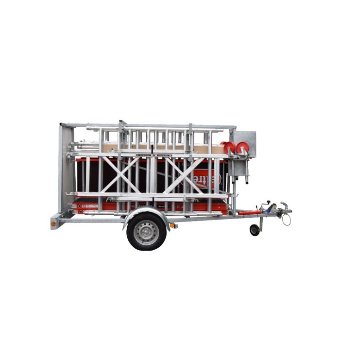 Altrex RS42-TX steiger 1.35 x 1.85 x 6.20WH inclusief Steigeraanhanger DeLuxe