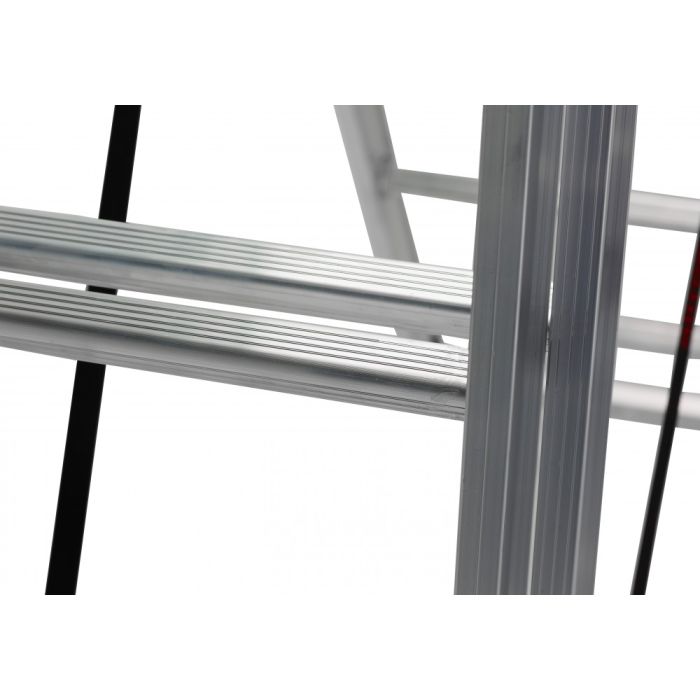 Altrex All Round dubbele ladder ongecoat 2x12 treden