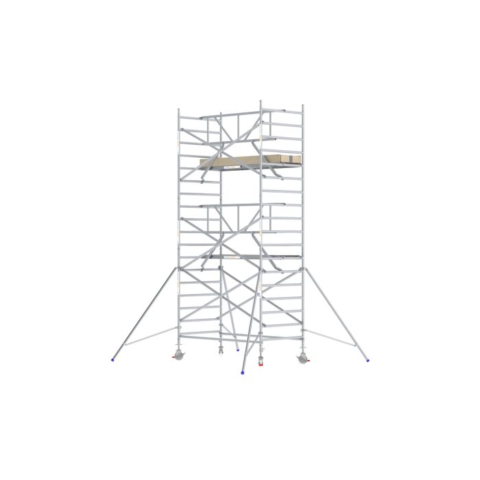 Steigeraanhanger incl. Steiger Enkele Voorloopleuning 135x245 6.20WH