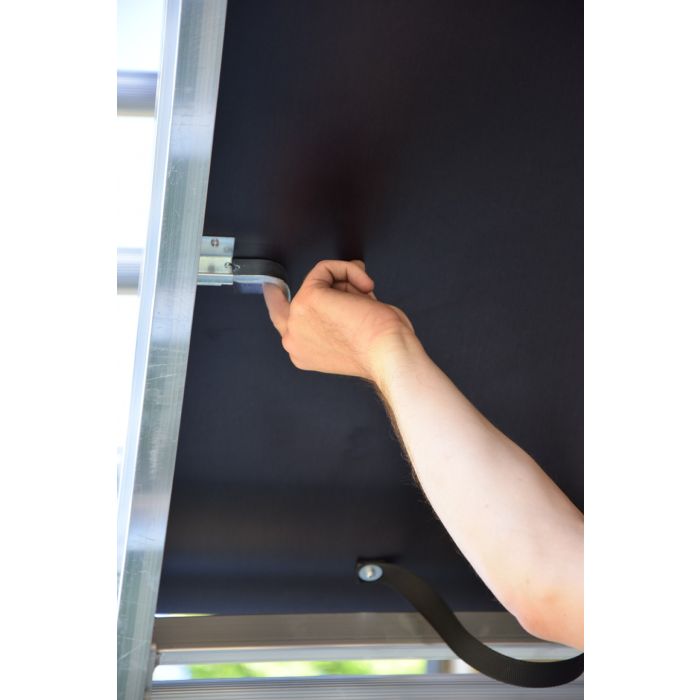 Rolsteiger 90x185 5,2m werkhoogte Carbon-Deck Enkele Voorloopleuning