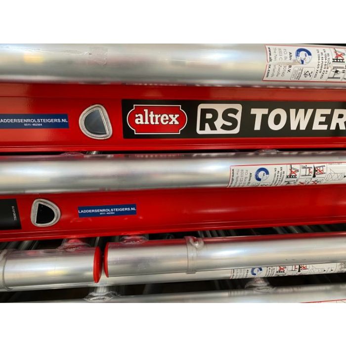 Altrex RS42-TX steiger 1.35 x 2.45 x 7.20WH met Steigerbok