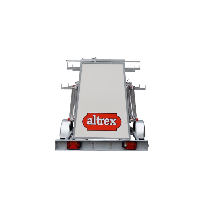 Altrex RS42-TX steiger 1.35 x 1.85 x 9.20WH inclusief Steigeraanhanger DeLuxe