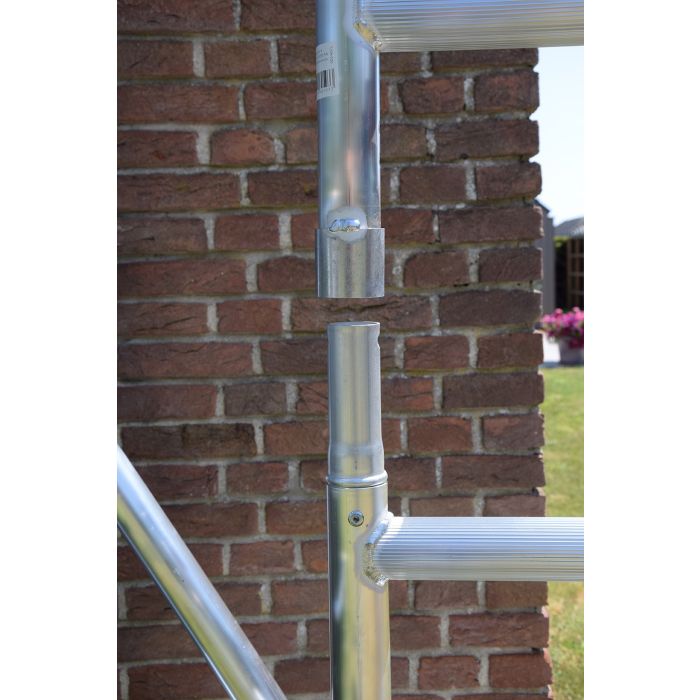 Rolsteiger 135x305 4,2m werkhoogte Dubbele Voorloopleuning CarbonDeck