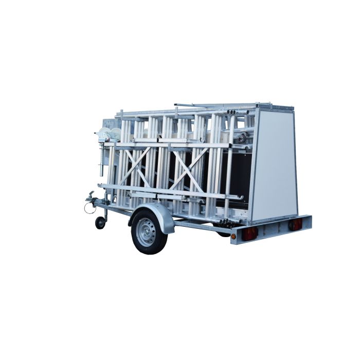 Steigeraanhanger incl. Steiger Voorloopleuning 135x245 6.20WH