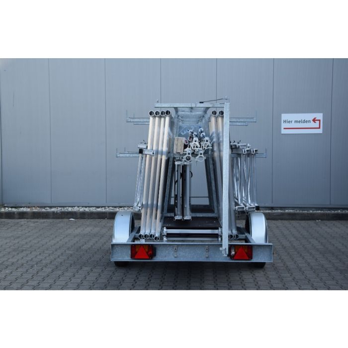 Steigeraanhanger incl. Steiger Enkele Voorloopleuning 135x245 6.20WH CarbonDeck