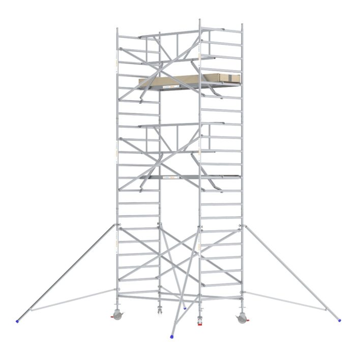 Rolsteiger 135x245 7,2m werkhoogte Carbon-Deck Enkele Voorloopleuning