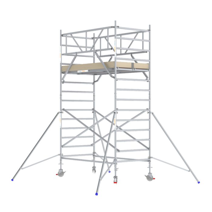 Rolsteiger 135x245 5,2m werkhoogte Dubbele Voorloopleuning