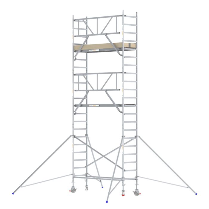 Rolsteiger 75x185 7,2m werkhoogte Carbon-Deck Enkele Voorloopleuning