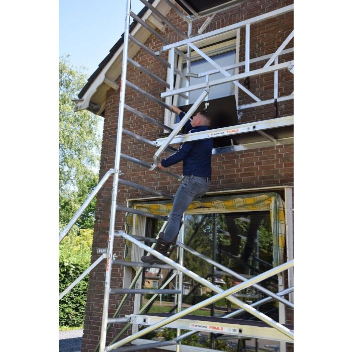 Rolsteiger 135x245 13,2m werkhoogte Dubbele Voorloopleuning