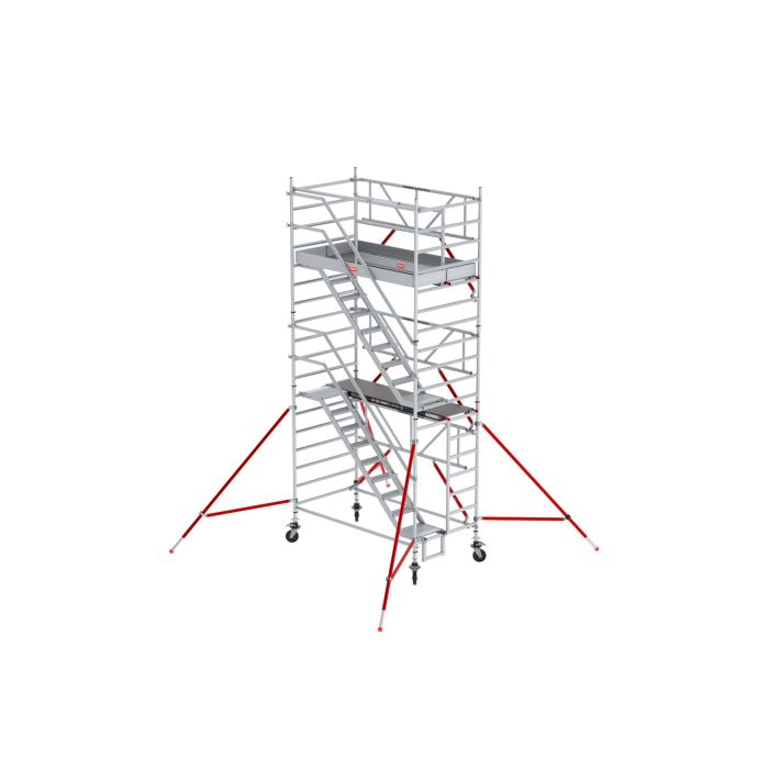 Altrex RS53-S Trapsteiger 6.2 werkhoogte 1.35 X 1.85 Fiber-Deck platform