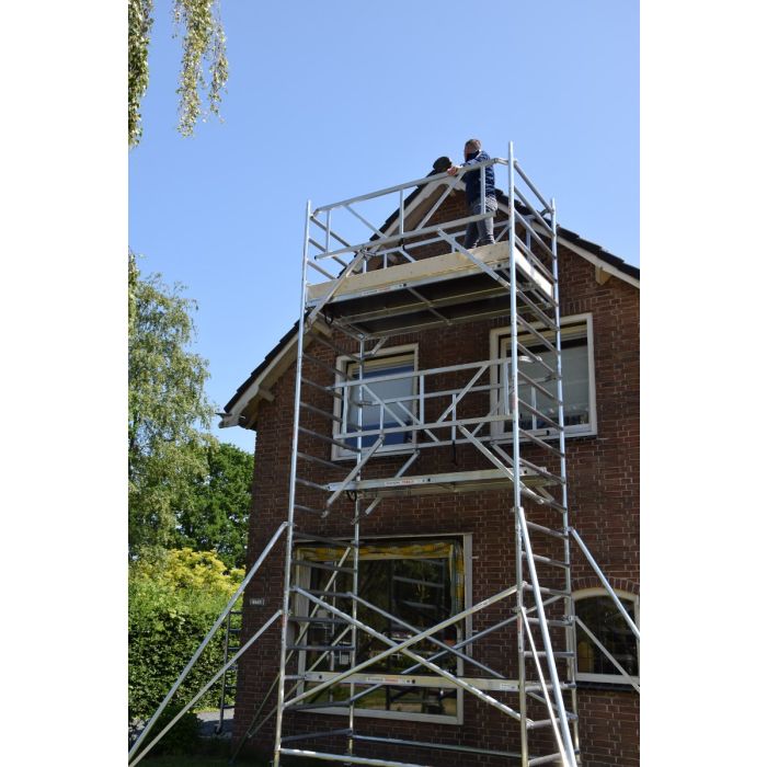 Rolsteiger 135x185 4,2m werkhoogte Dubbele Voorloopleuning