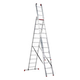 Altrex All Round driedubbele ladder ongecoat 3x12 treden