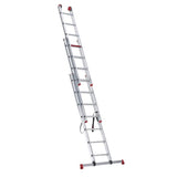 Altrex All Round driedubbele ladder ongecoat 3x7 treden