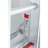 Altrex All Round driedubbele ladder ongecoat 3x9 treden