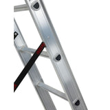 Altrex All Round driedubbele ladder ongecoat 3x7 treden