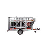 Altrex RS42-TX steiger 1.35 x 1.85 x 7.20WH inclusief Steigeraanhanger DeLuxe