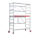 Altrex kamersteiger met opzetstuk (4M WH) incl. platform met luik