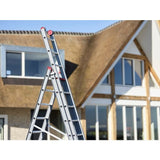 Altrex Atlantis driedubbele ladder gecoat 3x10 treden