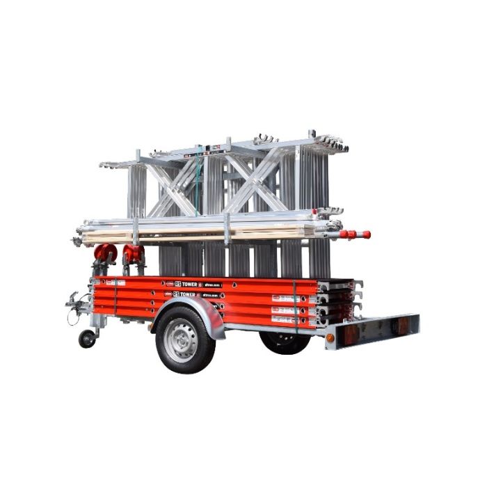 Altrex RS42-X Safe-Quick met Steigeraanhanger Basic 1.35 x 1.85 x 12.20 werkhoogte