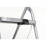 Altrex Cromato Silver huishoudtrap 2-treeds met hoge steunbeugel