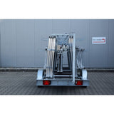Steigeraanhanger incl. Steiger Enkele Voorloopleuning 135x245 6.20WH