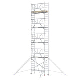 Rolsteiger 75x245 10,2m werkhoogte Enkele Voorloopleuning